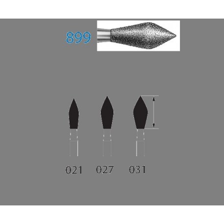 899.314.021 KOMET diamante clinica 5 ud