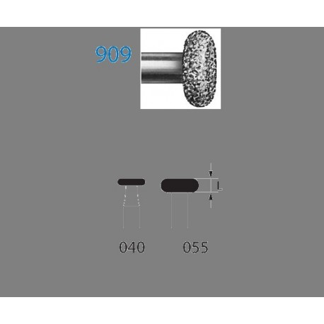 909.314.055 KOMET diamante clinica 5 ud