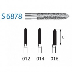 S6878.314.016 KOMET diamante clinica serie S 5 ud