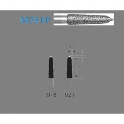 8878KP.314.021 KOMET diamante clinica c/guia 5 ud