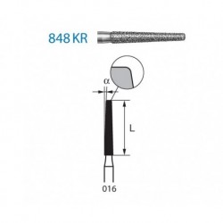 848KR.314.016 KOMET diamante clinica 5 ud