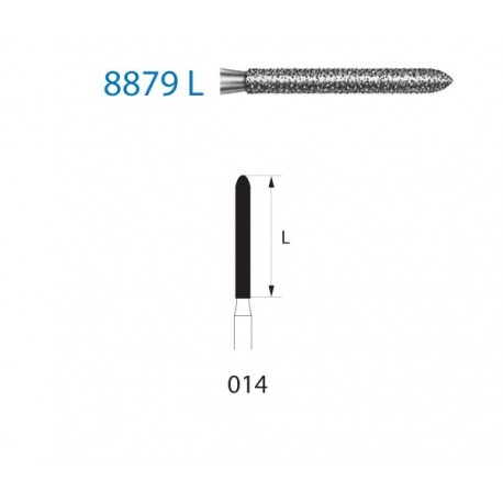 8879L.314.014 KOMET diamante clinica 5 ud