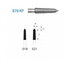 878KP.314.018 KOMET diamante clinica 5 ud