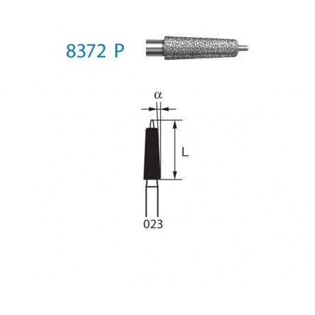 8372P.314.023 KOMET diamante clinica 5 ud