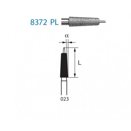 8372PL.314.023 KOMET diamante clinica 5 ud