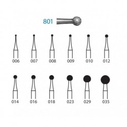 801.314.018 KOMET diamante clinica 5 ud