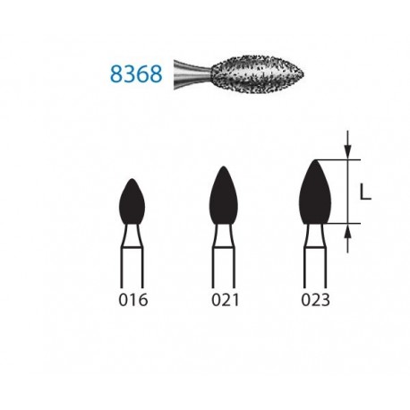 368.314.016 KOMET diamante clinica 5 ud