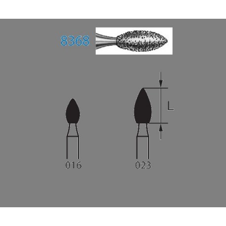 8368.204.016 KOMET diamante clinica 5 ud