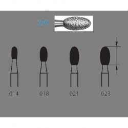 379.314.014 KOMET diamante clinica 5 ud