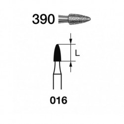 390.314.016 KOMET diamante clinica 5 ud