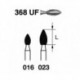 368UF.314.016 KOMET diamante clinica 5 ud