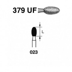 379UF.314.023 KOMET diamante clinica 5 ud