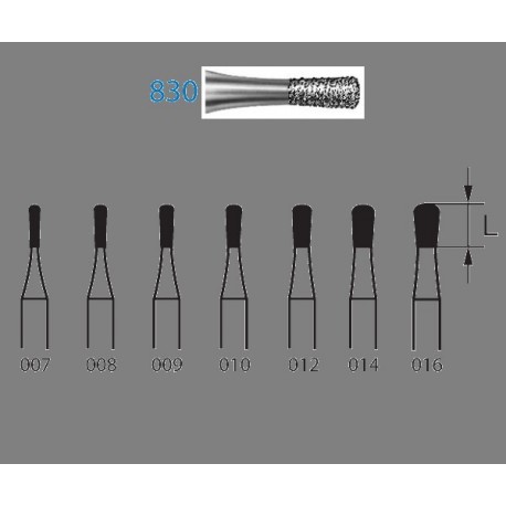 830.314.009 KOMET diamante clinica 5 ud