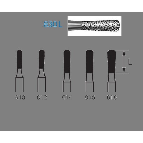 830L.314.010 KOMET diamante clinica 5 ud