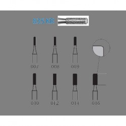 835KR.314.014 KOMET diamante clinica 5 ud