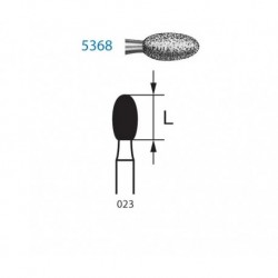 368UF.314.023 KOMET diamante clinica 5 ud