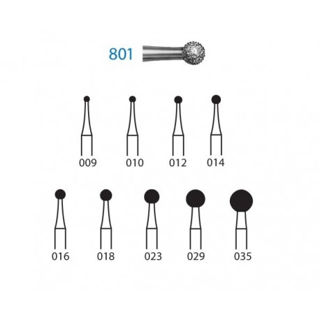 801.204.023 KOMET diamante clinica 5 ud