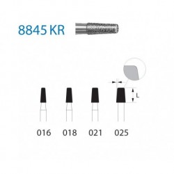 8845KR.314.025 KOMET diamante clinica 5 ud