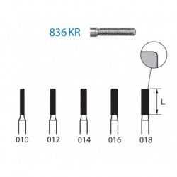 836KR.314.018 KOMET diamante clinica 5 ud