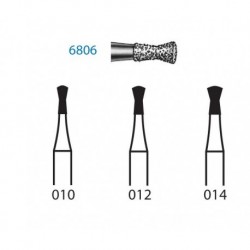 6806.314.010 KOMET diamante clinica 5 ud