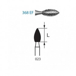 368EF.315.023 KOMET diamante clinica 5 ud