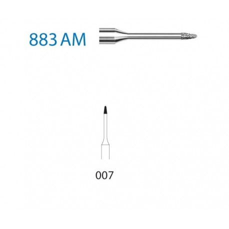 883AM.314.007 KOMET diamante clinica 5 ud