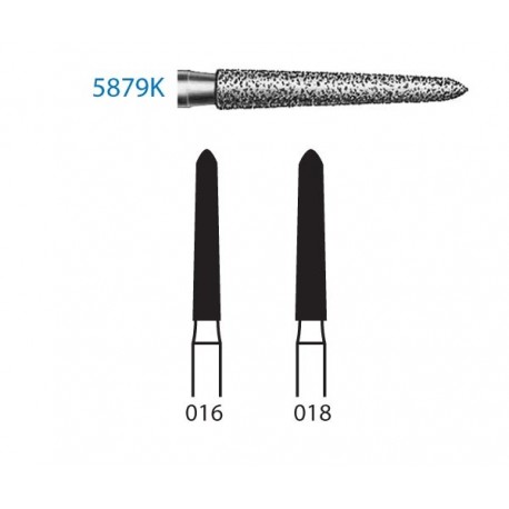5879K.314.018 KOMET diamante clinica 5 ud