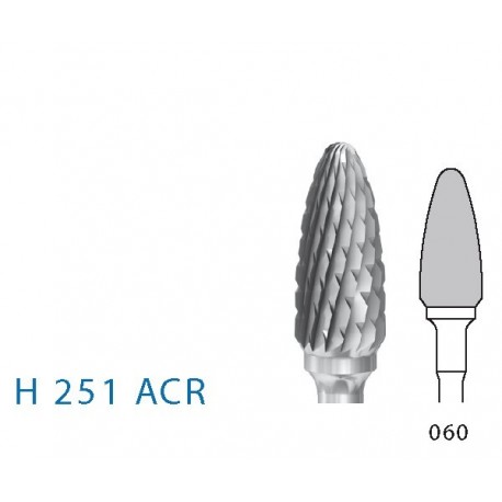 H251ACR.104.060 KOMET carburo lab