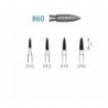 860.314.010 KOMET diamante clinica 5 ud