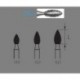 368EF.314.016 KOMET diamante clinica 5 ud
