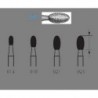379.314.014 KOMET diamante clinica 5 ud