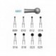 6801.314.014 KOMET diamante clinica 5 ud