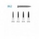 862.314.014 KOMET diamante clinica 5 ud
