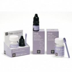 SDI RIVA LIGHT CURE POLVO (15gr.) + LIQ. (7,2ml)