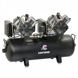 COMPRESOR CATTANI TANDEM 2 CILINDROS AC400 - TRIFASICO