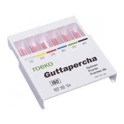 GUTTAPERCHA ROEKO 100uds