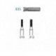 ANILLOS NARANJAS COMPOSI-TIGHT 3D SOFT FACE 2u.